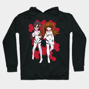 Asuka x Mari White suit Hoodie